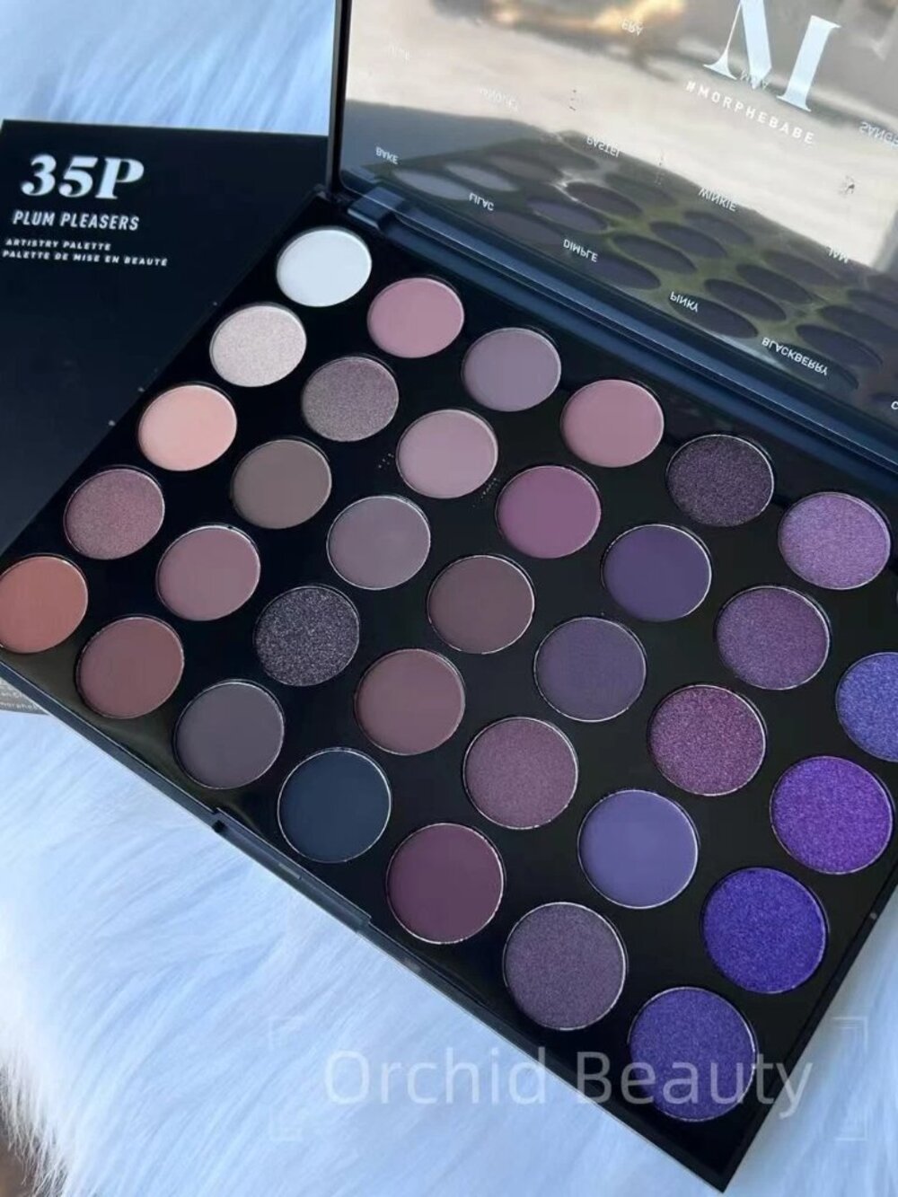 New MORPHE 35P Plum Pleasers Artistry Eyeshadow Palette Full Size 56.2 g~RARE